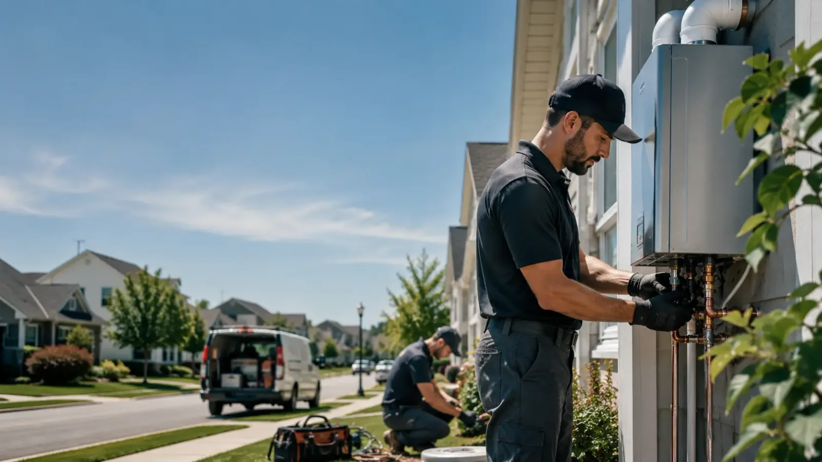 Tankless Water Heater Installation in Bear, DE
